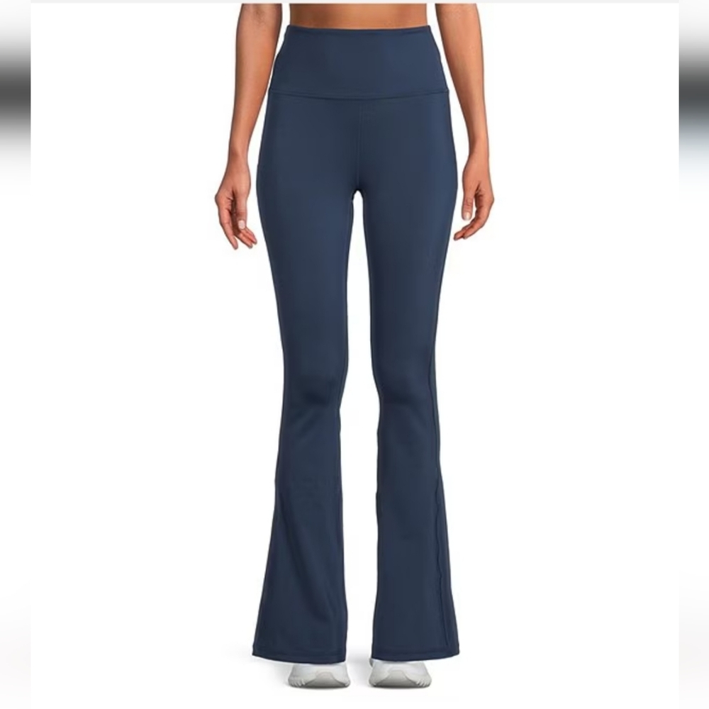 Antonio Melani active high waisted flare leggings Lightweight workout pant XL.